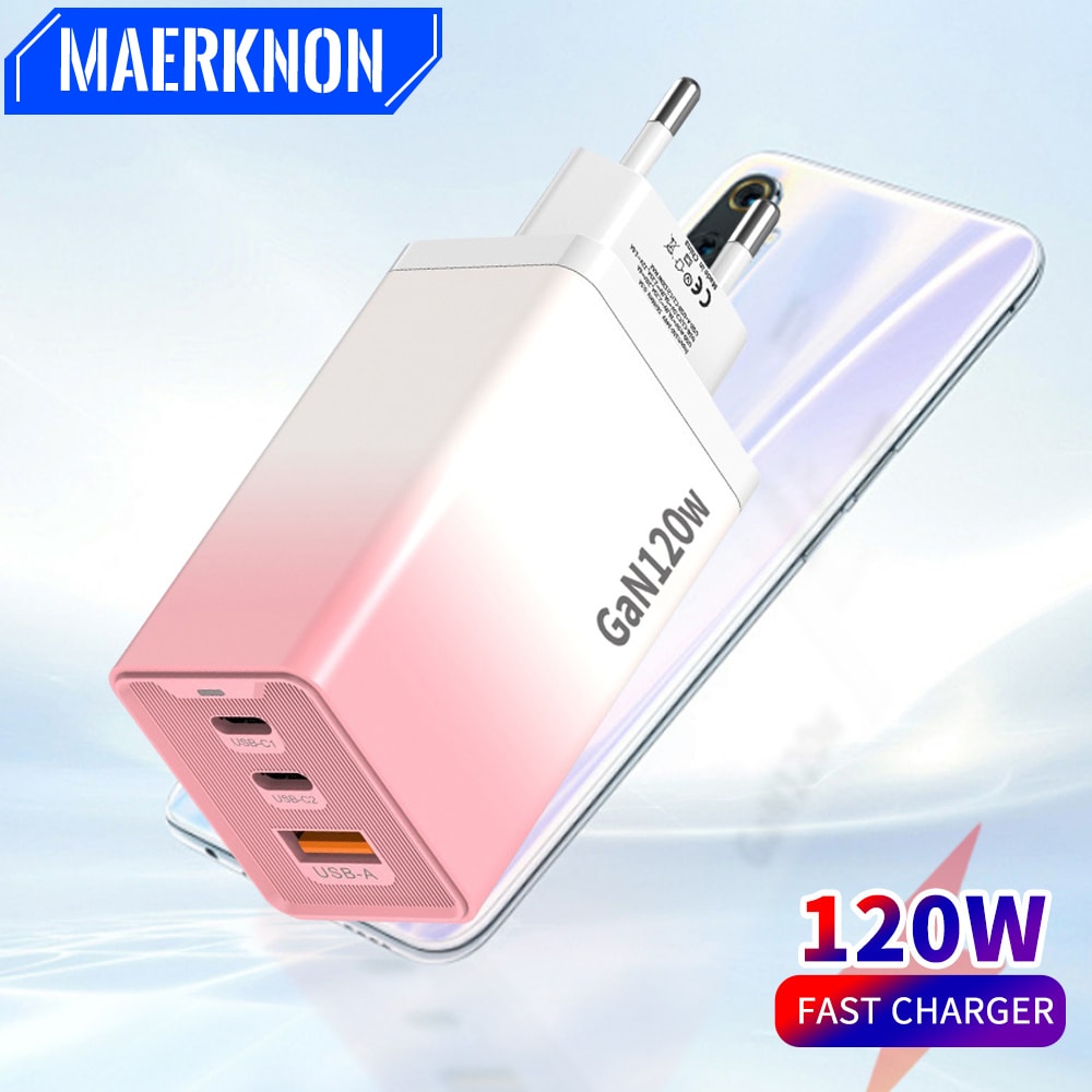 USB Charger GaN Fast Charging Phone Charger Adapter PD Type C Quick Charge Wall Charger 1