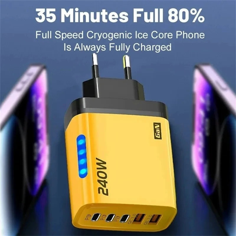 USB C Fast Charging Phone Charger Power Adapter Type C Wall Charger 3