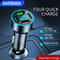 USB PD Car Charger Type C Quick Charge 30 Fast Charging Adapter With LED Display 1