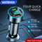USB PD Car Charger Type C Quick Charge 30 Fast Charging Adapter With LED Display 1