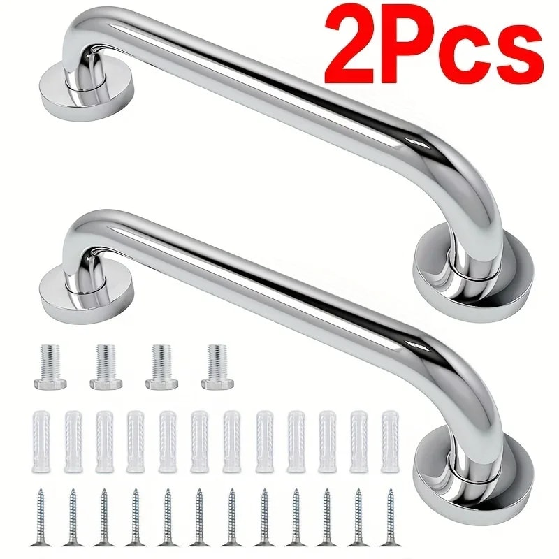 Bathroom Safety Handrails Stainless Steel Accessible Bathroom Handrails For Disabled Elderly 4