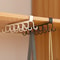 Hanging Rack For Kitchen Bathroom Bedroom Simple Double Row Hook Traceless Iron Cup Hook 4