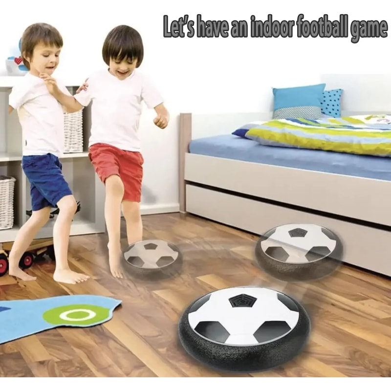 Electric Floating Football Hover Soccer Ball Toys for Kids with LED Light Music Soccer Ball Sport for Children Outdoor