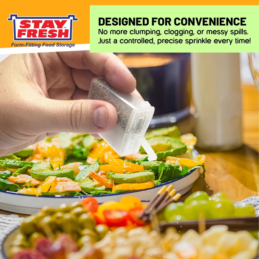 MultiPurpose Camping Seasoning Shaker Spice Jar With Lid Compartment Outdoor BBQ Salt Pepper Storag 1