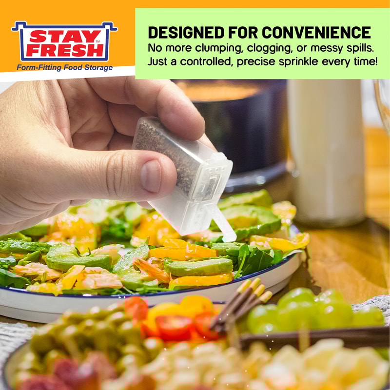 MultiPurpose Camping Seasoning Shaker Spice Jar With Lid Compartment Outdoor BBQ Salt Pepper Storag 1