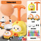 Educational Kids Rocket Balloon Launcher Toy Air Power Balloon Car Tower Science Toy For Children N 7