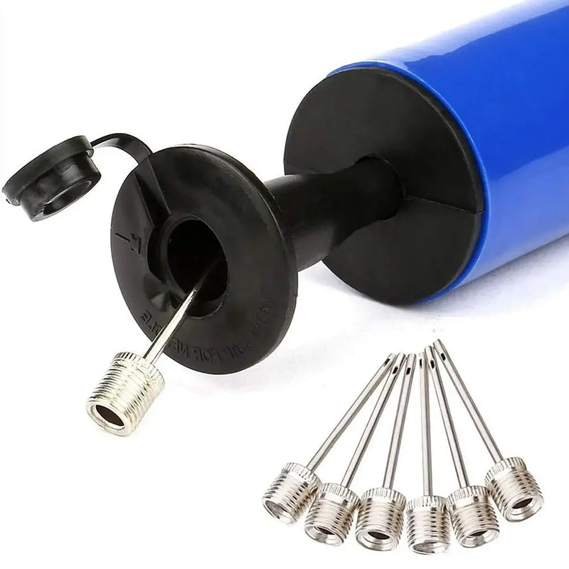 Portable Basketball Pump Inflator With Flexible Hose For Football Volleyball And Ball Pumping 3