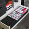 Foldable Compartment Fabric Drawer Organizer For Socks Underwear And Ties Closet Storage Box With T 2