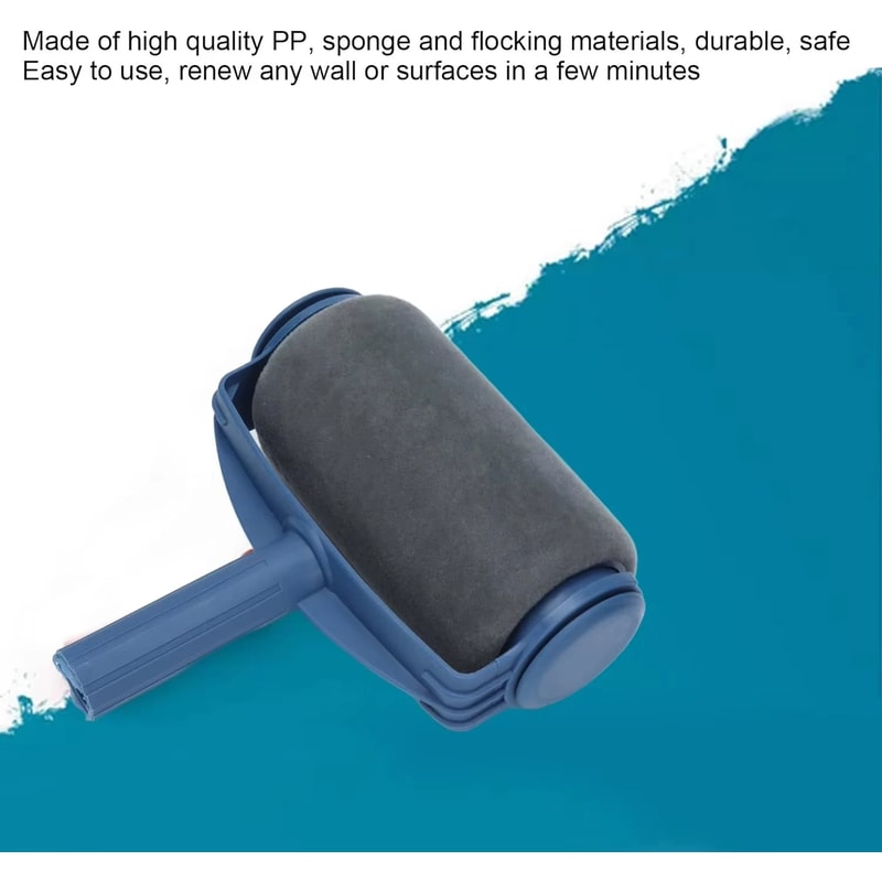 Paint Roller Brush Tool For Handheld Use Walls Ceilings Floors Cleaning Paint Roller 2