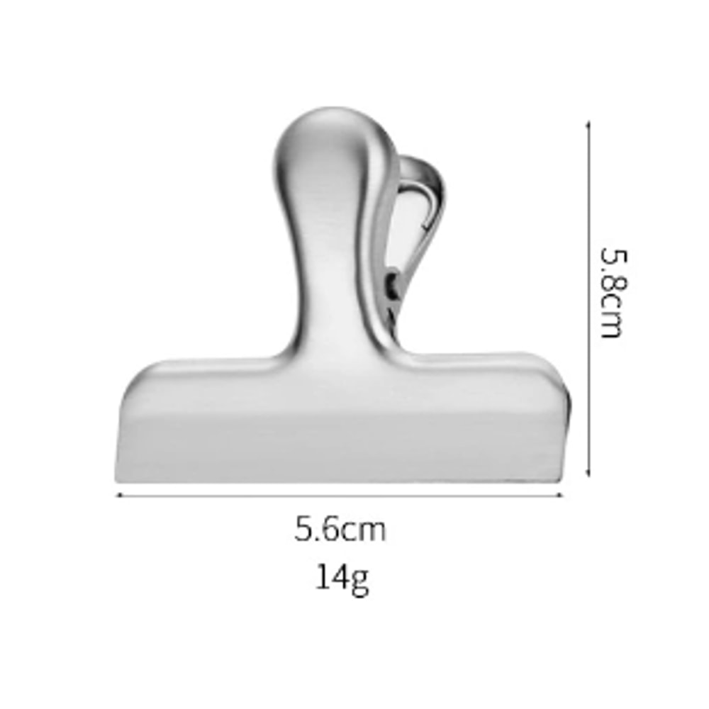 Stainless Steel Sealing Clip Food Snack Vacuum Storage Clip FreshKeeping Kitchen Tools 3