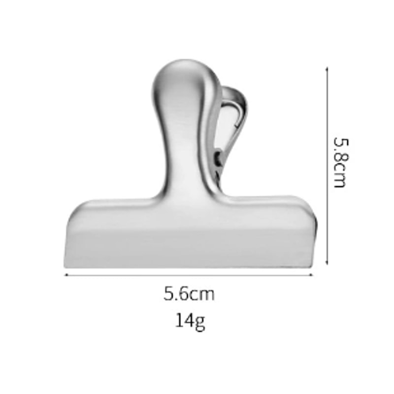 Stainless Steel Sealing Clip Food Snack Vacuum Storage Clip FreshKeeping Kitchen Tools 3