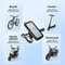 Rotating Adjustable Waterproof Phone Holder For Motorcycle Bicycle GPS Stand Outdoor Riding Navigat 5