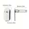 White Fridge Freezer Door Lock Easy Install Bedroom Door Lock Rotate No Drilling Needed 3