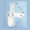 White Fridge Freezer Door Lock Easy Install Bedroom Door Lock Rotate No Drilling Needed 2