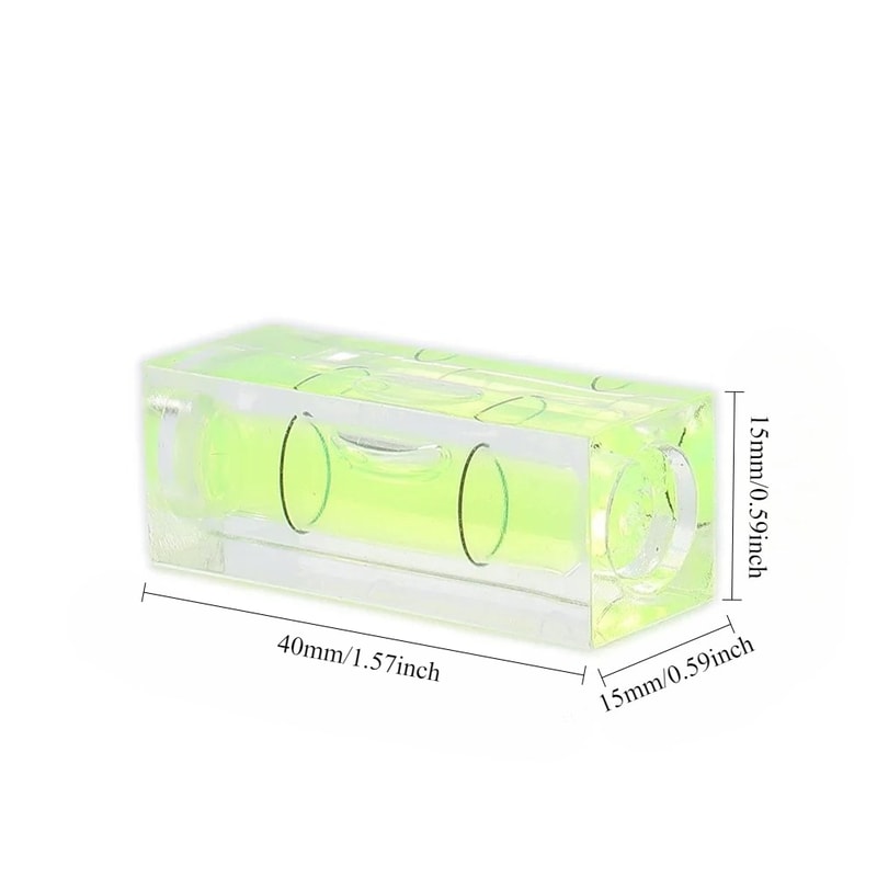 Mini Spirit Level Protractor Precision Level Cylinder Level Horizontal Bead Bubble Level Measuring 4