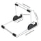 Highly Flexible Adjustable Tablet Stand with Steady Support for Desktop Kitchen Use