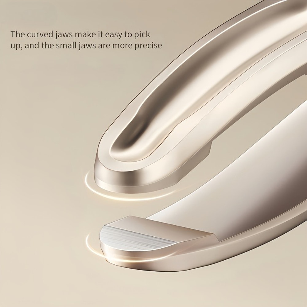 HeavyDuty Eyebrow And Facial Hair Tweezers Sharp Tips Stainless Steel Precision Grooming 4