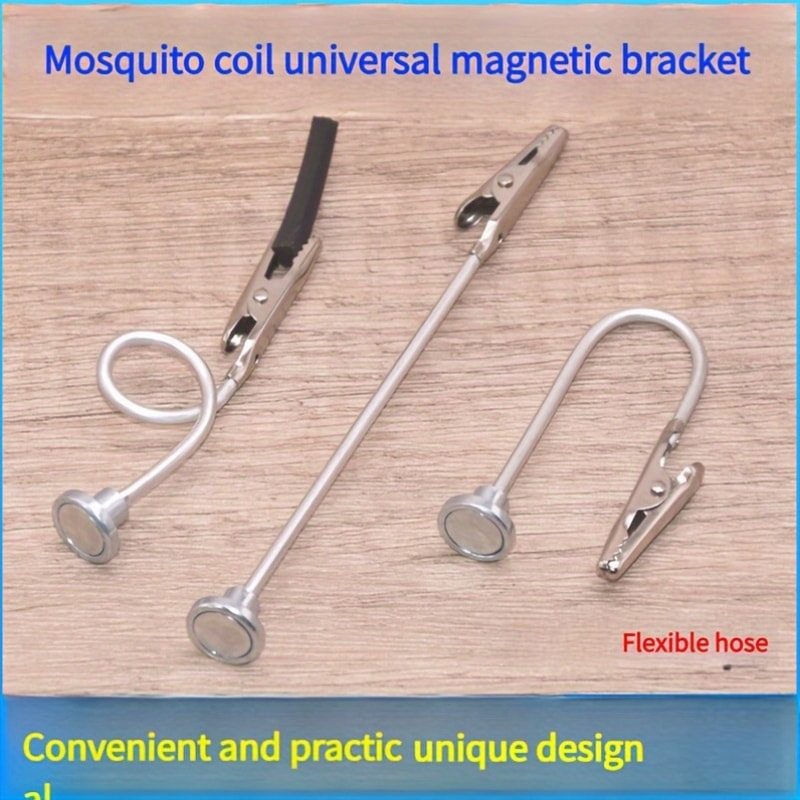 Durable Stainless Steel Mosquito Coil Holder With Magnetic Frame Multifunction Ash Tray Base And In 3
