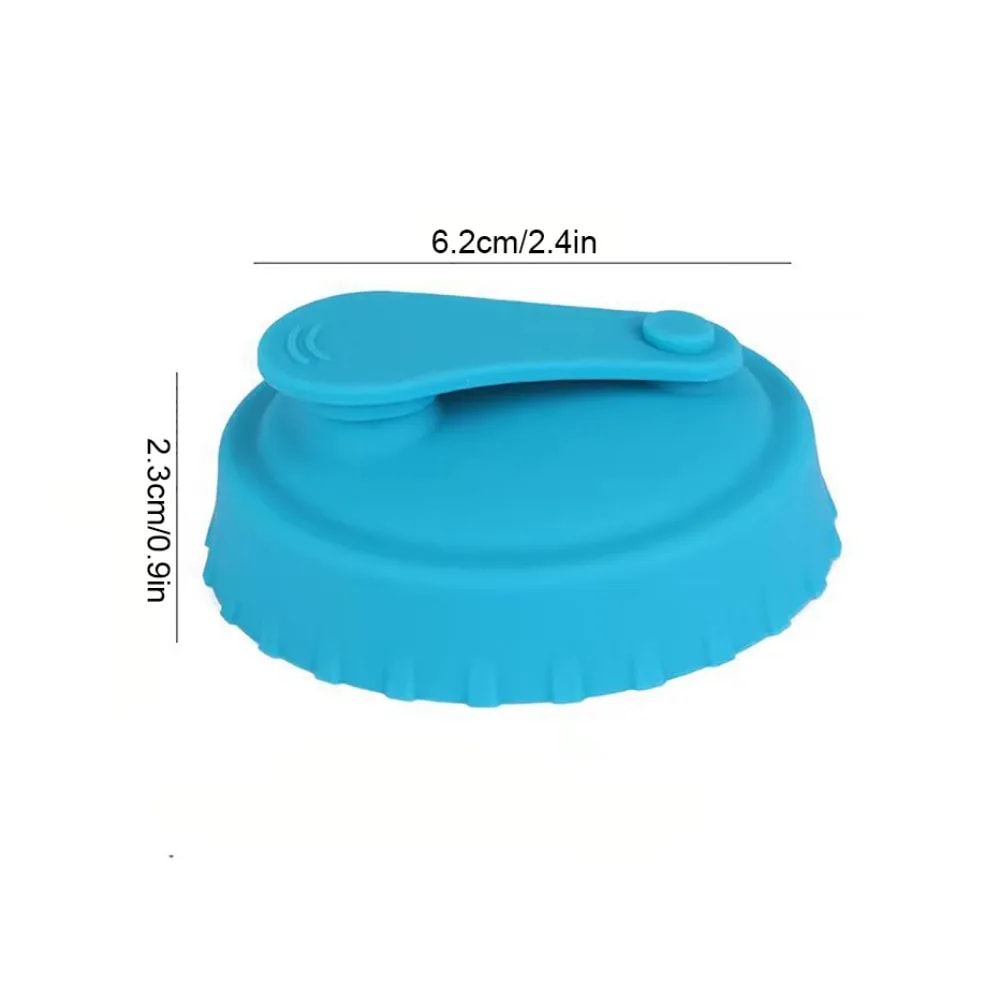 Reusable Silicone Soda Can Lid Set For Drinks Juice Beer Soda Coke Protecto Can Stopper Fits Standa 4