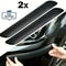 Universal Rubber Auto Bumper Protector Bar Styling Rearview Mirror Anticollision Stickers Car Door 0