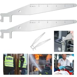 stainless steel fire tool, multi-functional locksmith kit, firefighters tools, fast opener for professionals