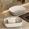Automatic Drain Soap Dish DoubleLayer Design Easy To Clean For Home Bathroom And Kitchen Use 0