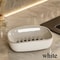 Automatic Drain Soap Dish DoubleLayer Design Easy To Clean For Home Bathroom And Kitchen Use 5