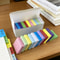 Fluorescent Sticky Note Pads Memo Notepad Planner Stickers Office Supplies