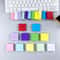 Fluorescent Sticky Note Pads Memo Notepad Planner Stickers Office Supplies
