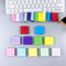 Fluorescent Sticky Note Pads Memo Notepad Planner Stickers Office Supplies