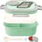 Leakproof Bento Lunch Box For Adults BPAFree Microwave And Dishwasher Safe Compartments 2