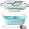 Leakproof Bento Lunch Box For Adults BPAFree Microwave And Dishwasher Safe Compartments 5