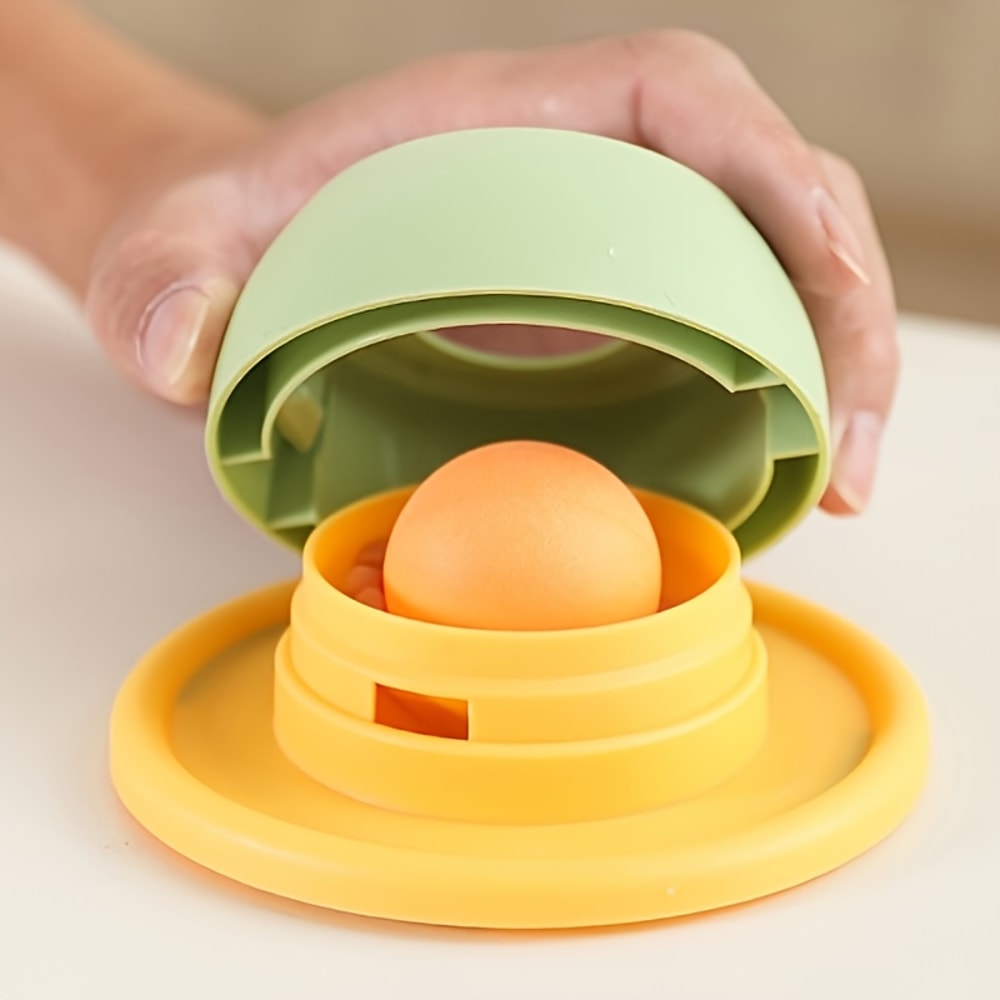 Interactive Cat Slow Feeder Toy NonTipping SelfPlay Snack Plate For Cats With Dental Health Licking 3