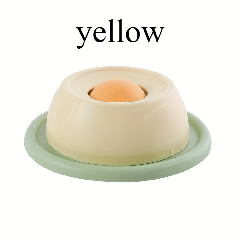 Interactive Cat Slow Feeder Toy NonTipping SelfPlay Snack Plate For Cats With Dental Health Licking 5