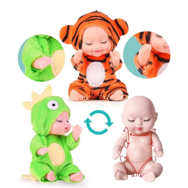 BJD Toy Realistic Reborn Doll With Expressions Cute Sleeping Dreaming 2