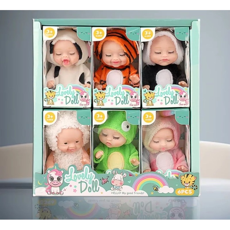 BJD Toy Realistic Reborn Doll With Expressions Cute Sleeping Dreaming 9