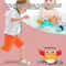 Portable Baby Bath Tub Water Play Crab Toy Clockwork Beach Accessory For Children Shower Pulling A 3
