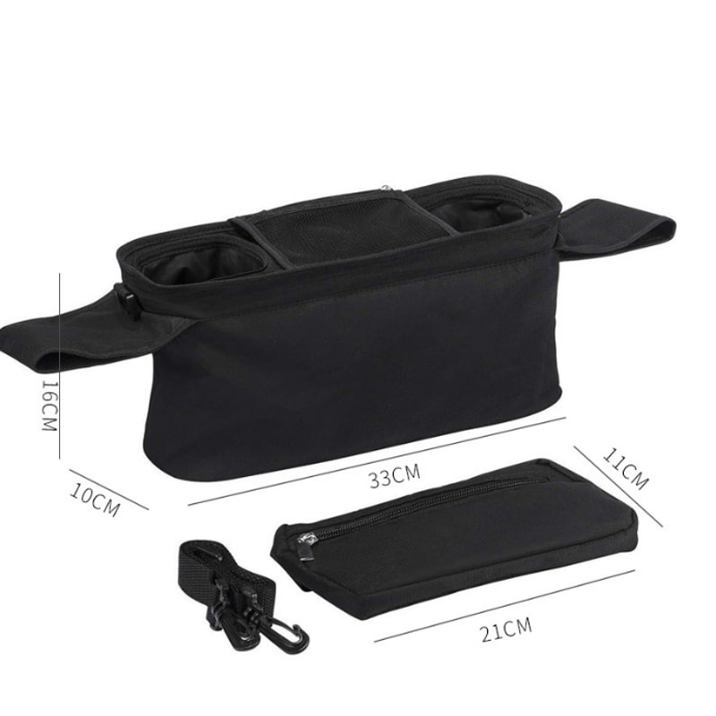 Mobile Phone Baby Stroller Bag With Nonslip Strap And Insulated Cup Holder Ideal Baby Stroller Mana 3