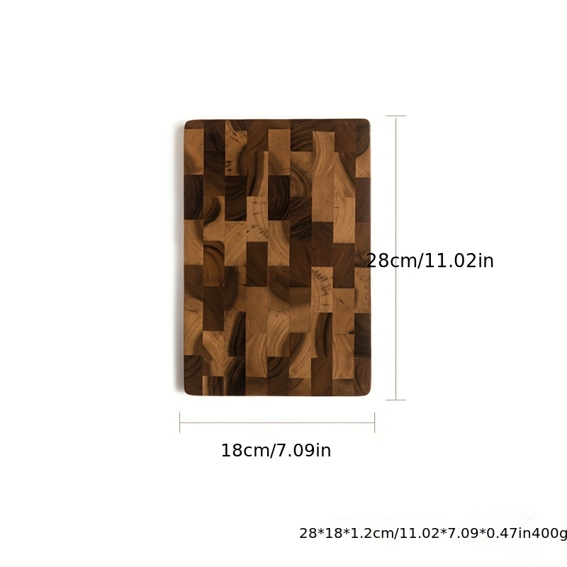 HeavyDuty Large Wood Board Chopping Board With Wood Grain For Meat Cheese Vegetables Bread Large Le 5