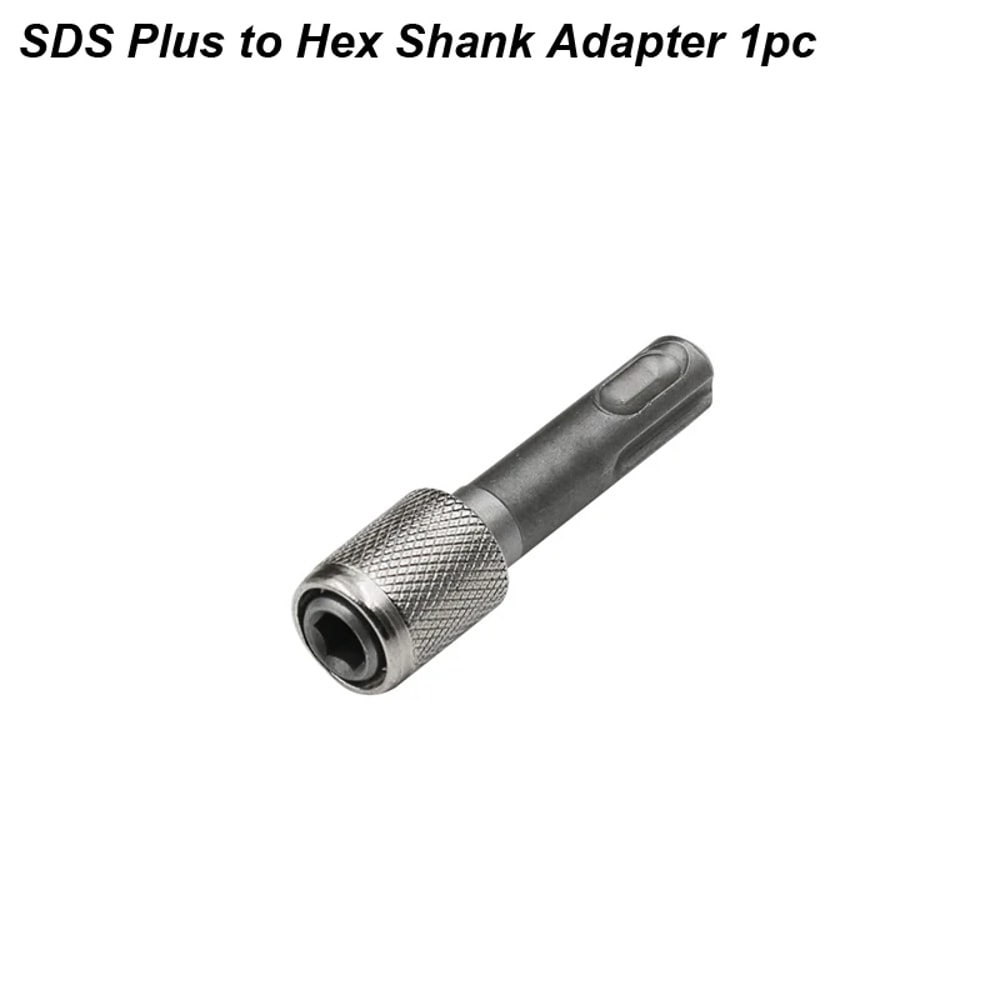 Hexagonal Converter SDS Plus To Hex Shank Adapter Power Screwdriver Bit Holder Electric Hammer Sock 5