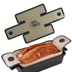 food grade silicone bread loaf pan non-stick easy to clean high-temperature resistant baking pans