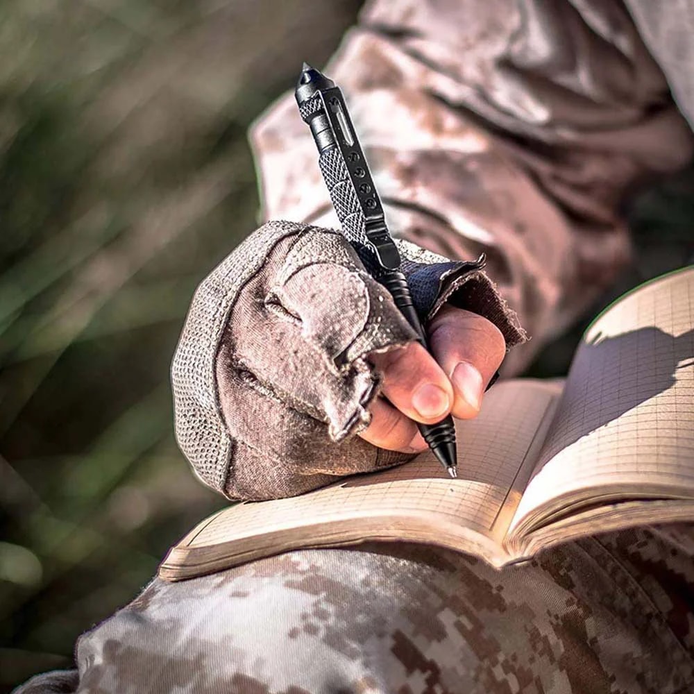 Tactical Pen Multifunctional Metal Emergency Glass Breaker Anti Skid Self Defense Supplies 1