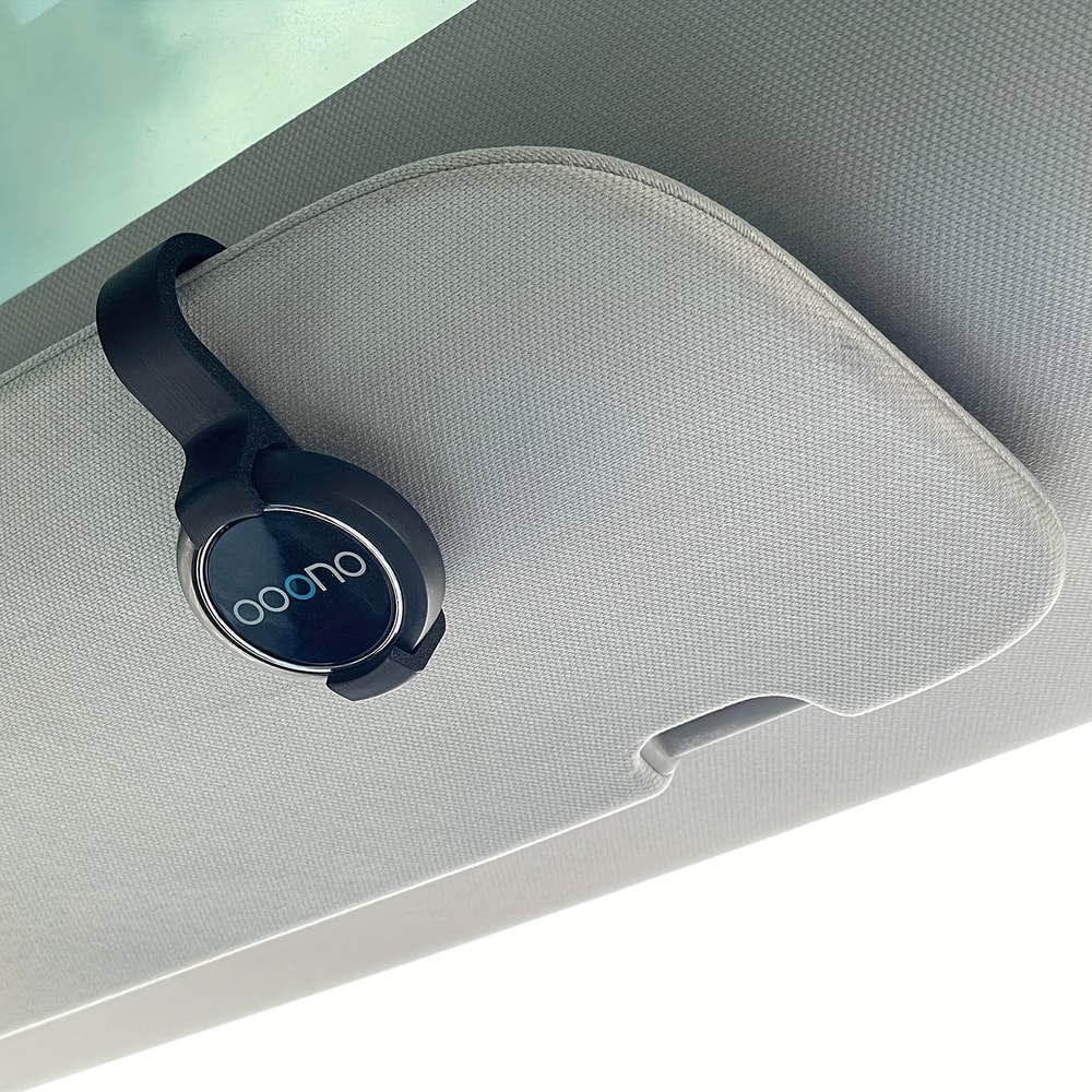 Universal Car Sun Visor Holder Clip Design Compatible with Co-Driver Durable Plastic Easy Installation