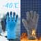 NonSlip Grip Winter Gloves Thickened Warm Gloves For Men And Women With Magic Tape Closure 1