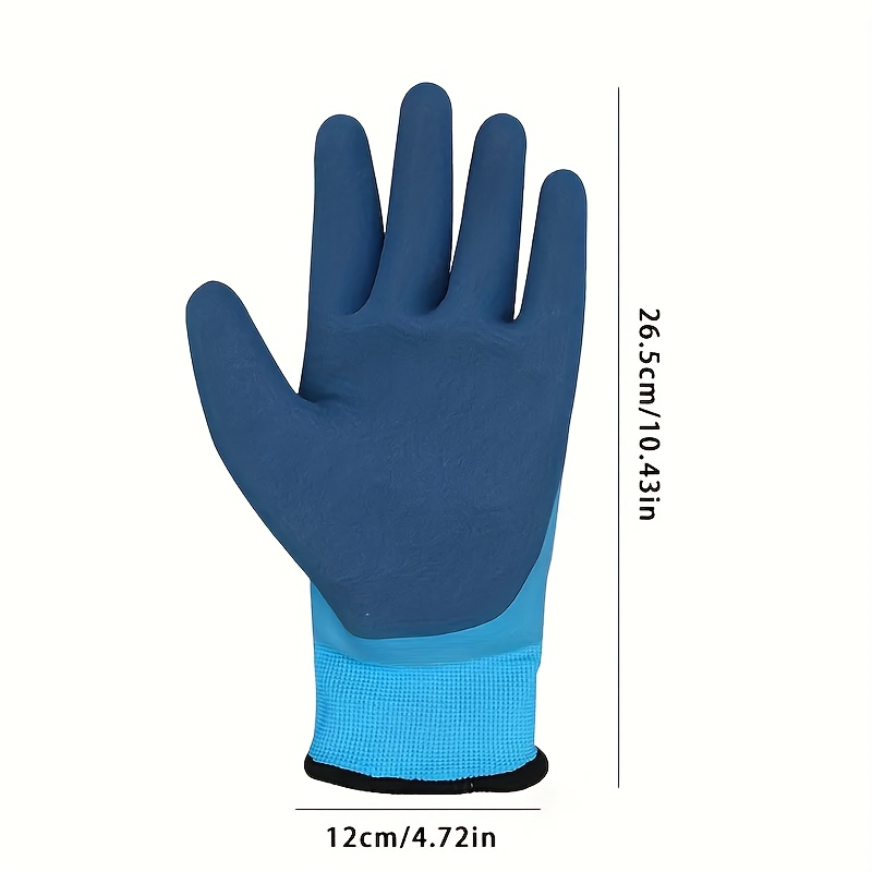 NonSlip Grip Winter Gloves Thickened Warm Gloves For Men And Women With Magic Tape Closure 5