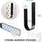 WallMounted Toilet Paper Holder With Towel Rack And Hooks Metal SpaceSaving Design For Bathroom Kit 5