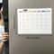 Magnetic Calendar Sticker Refrigerator Magnet Monthly And Weekly Planner Soft Note Message Board 3