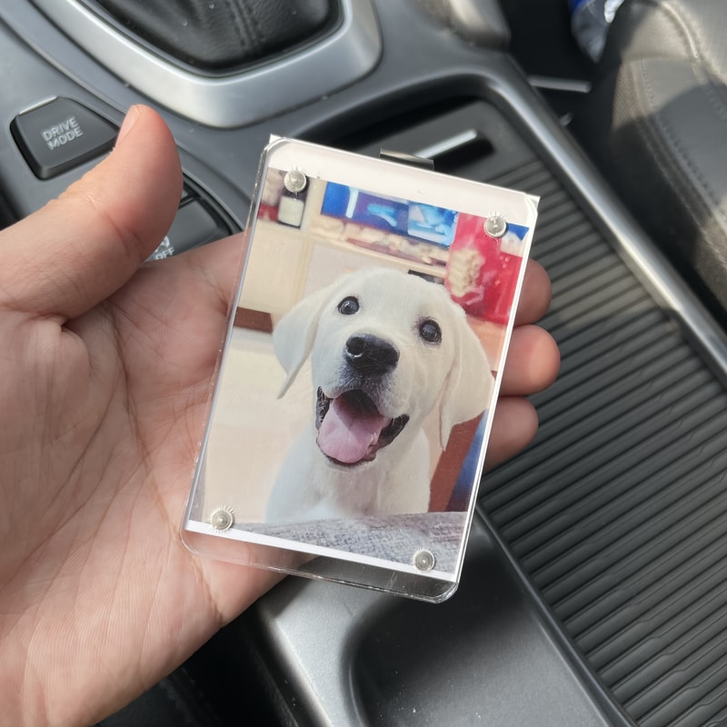 Polaroid Photo For Car Photo Car Visor Clip Valentines Day Gift 3