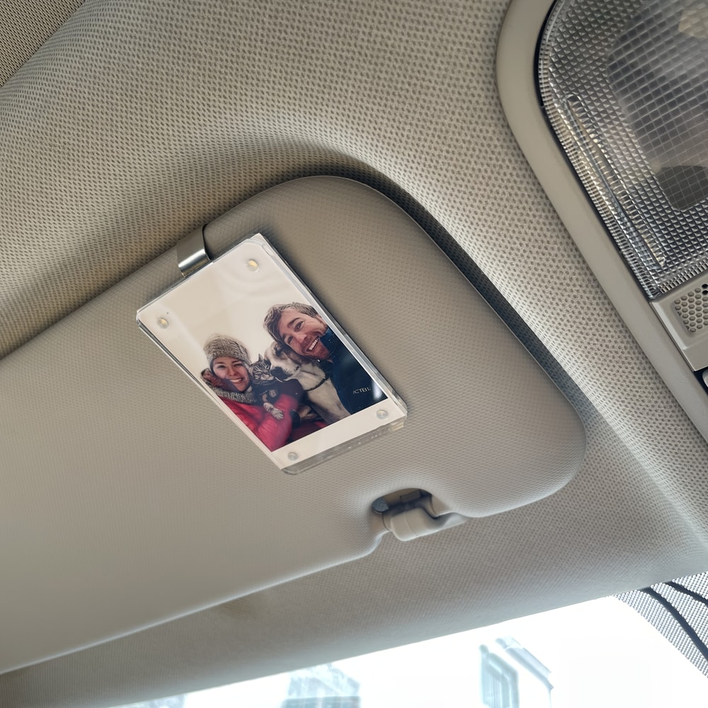 Polaroid Photo For Car Photo Car Visor Clip Valentines Day Gift 4