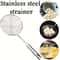Stainless Steel Strainer Ladle With Handle Durable Wire Skimmer Spoon For Cooking Frying Kitchen Us 5